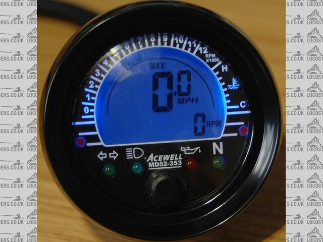 New 52mm Gauge - with temp